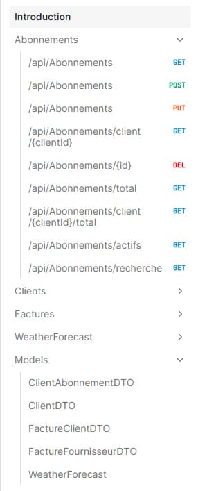 Page Scalar — semaine 4, tests des retours API avec GET, POST, PUT et DELETE